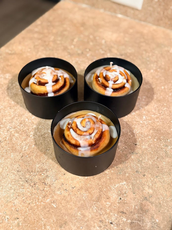 Large Cinnamon Roll Candle - Use code “2for35” on select candles for a discount