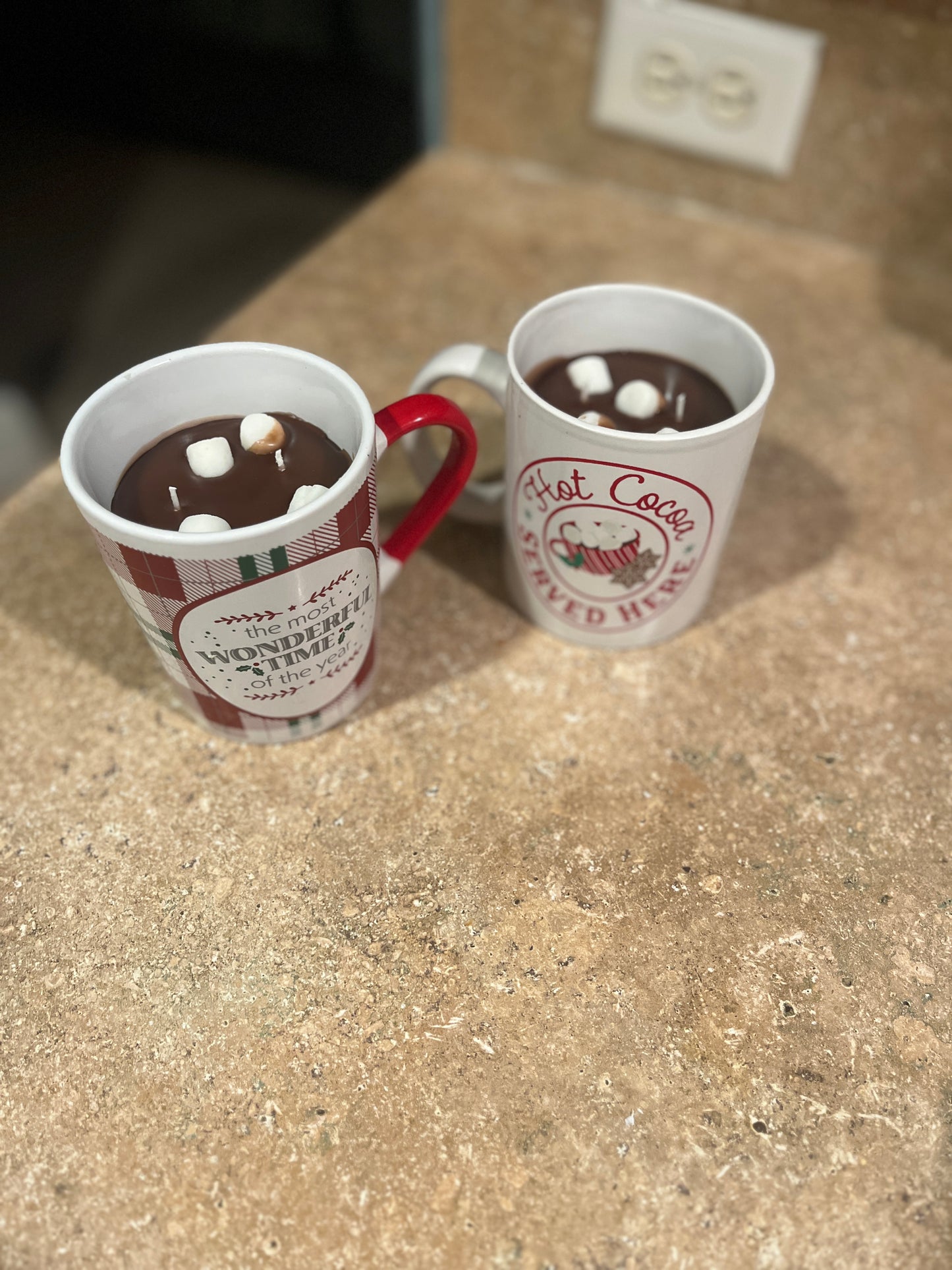 Hot Chocolate Candle - Hot Cocoa Mug - Use code “2for35” on select candles for a discount
