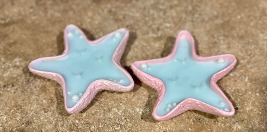 Handmade Starfish Candle