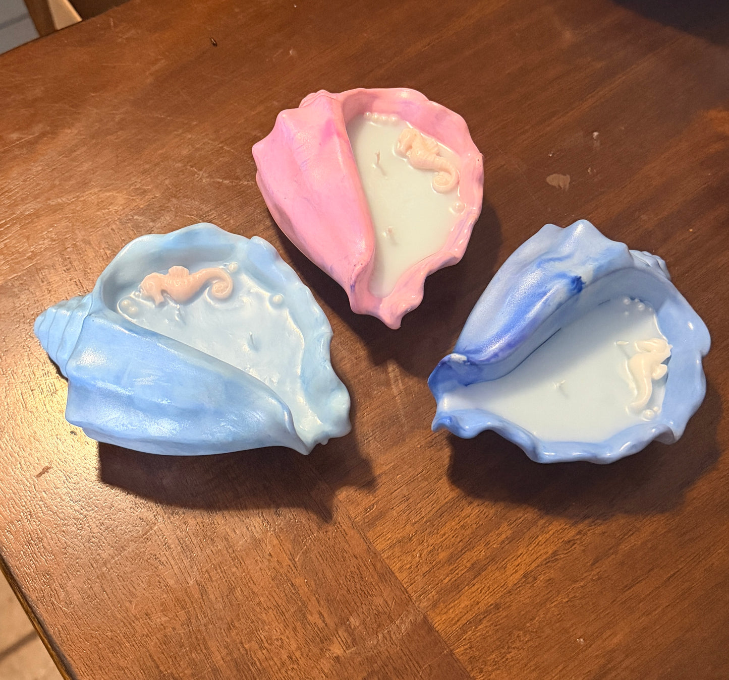 Small seashell Candle - coconut Soleil