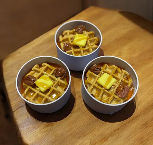 Pumpkin Pecan Waffles