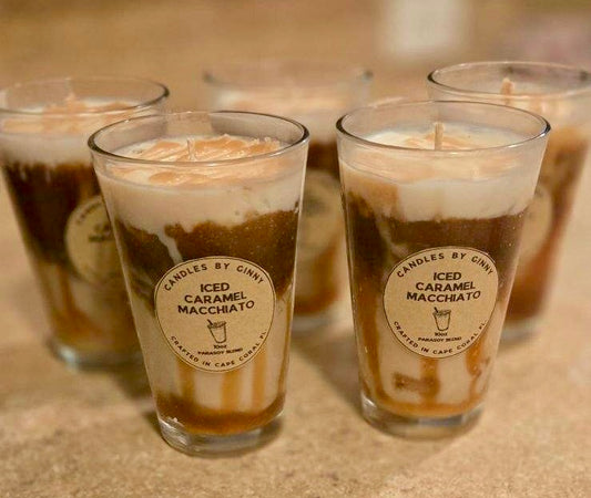 Iced caramel macchiato