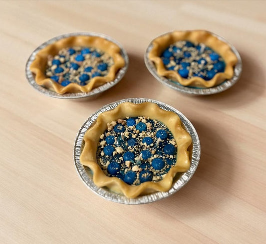 Open Crust Blueberry Pie