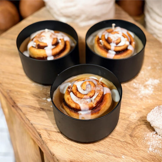 Large Cinnamon Roll Candle - Use code “2for35” on select candles for a discount